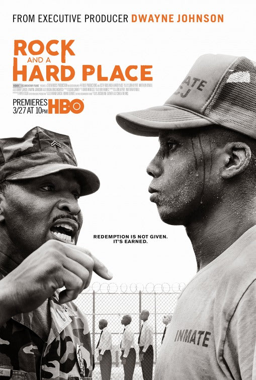 1000 piece jigsaw puzzle for tv poster: Rock and a Hard Place