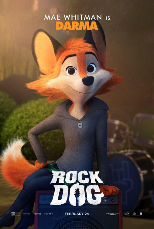 1000 piece jigsaw puzzle for the movie poster: Rock Dog (2016) ver12