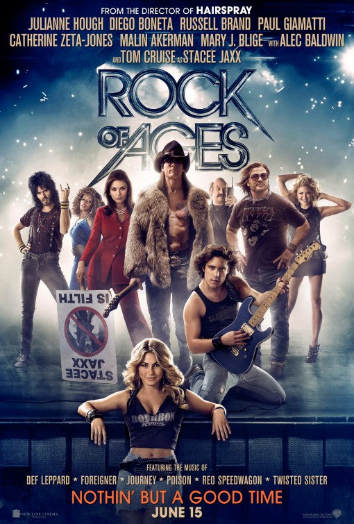 1000 piece jigsaw puzzle for the movie poster: Rock of Ages (2012) ver2