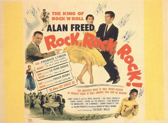 the movie poster: Rock, Rock, Rock (1956)