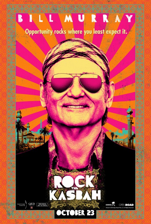 1000 piece jigsaw puzzle for the movie poster: Rock the Kasbah (2015)