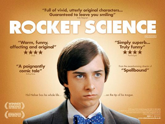 the movie poster: Rocket Science (2007) ver2
