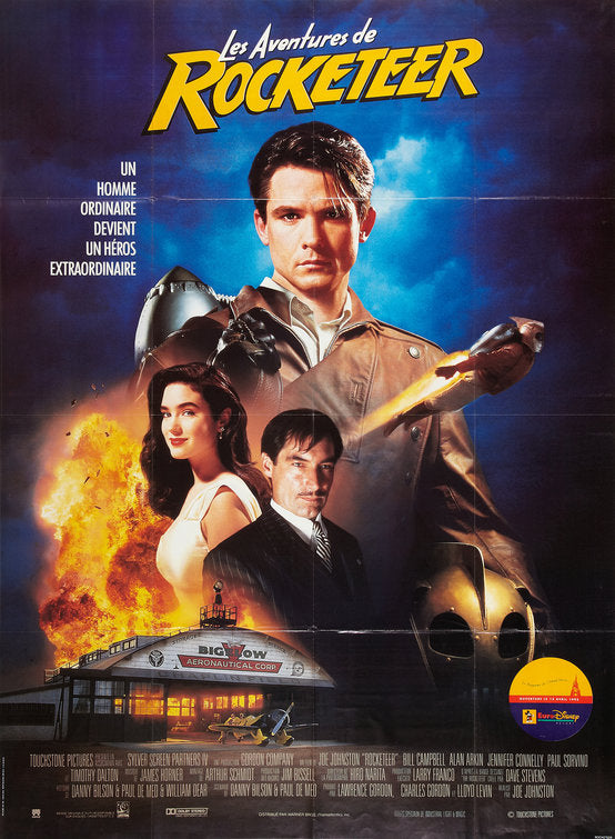1000 piece jigsaw puzzle for the movie poster: The Rocketeer (1991) ver3