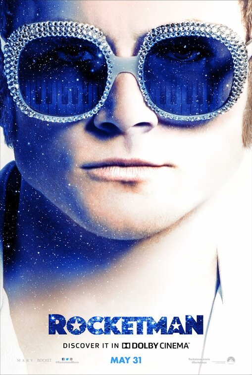 1000 piece jigsaw puzzle for the movie poster: Rocketman (2019) ver3