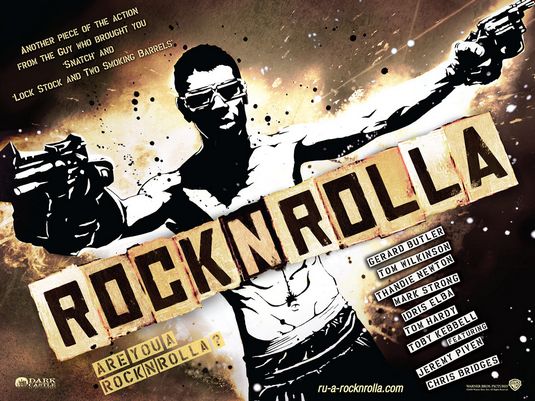 the movie poster: RocknRolla (2008)