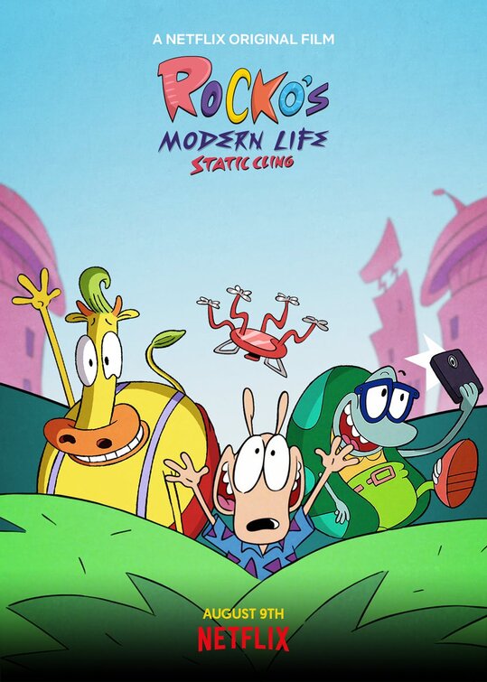 1000 piece jigsaw puzzle for tv poster: Rocko's Modern Life: Static Cling