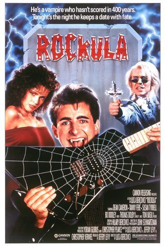 the movie poster: Rockula (1990)