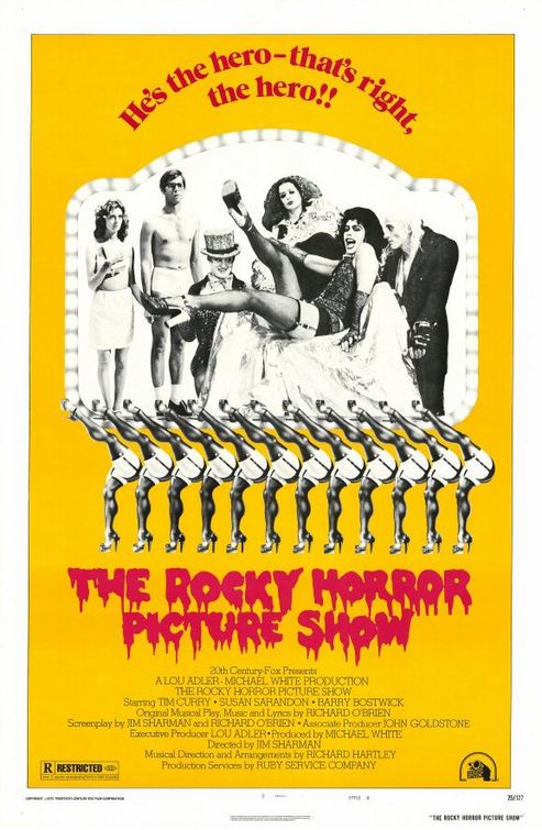 the movie poster: The Rocky Horror Picture Show (1975) ver2