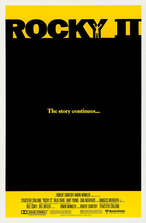 the movie poster: Rocky II (1979)