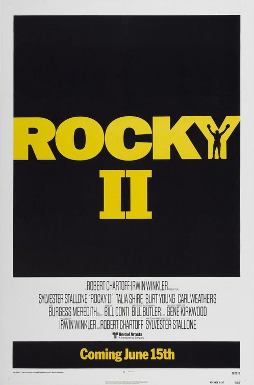 1000 piece jigsaw puzzle for the movie poster: Rocky II (1979) ver4