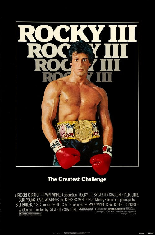 the movie poster: Rocky III (1982)