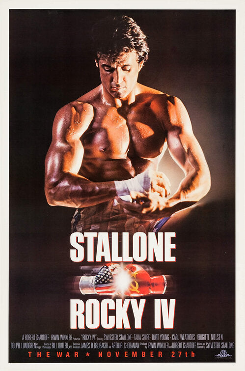 the movie poster: Rocky IV (1985) ver2