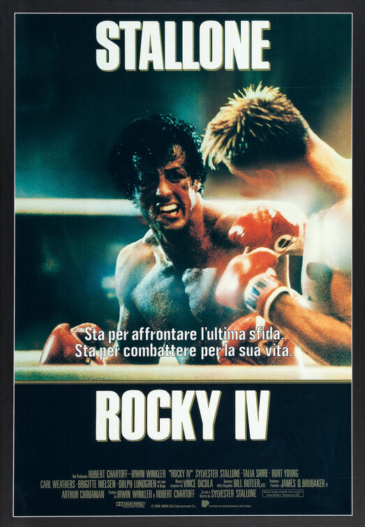 1000 piece jigsaw puzzle for the movie poster: Rocky IV (1985) ver3