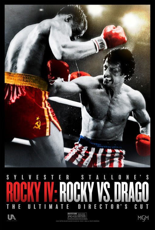 1000 piece jigsaw puzzle for the movie poster: Rocky IV (1985) ver4