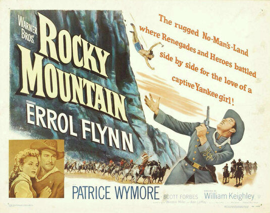 1000 piece jigsaw puzzle for the movie poster: Rocky Mountain (1950) ver2