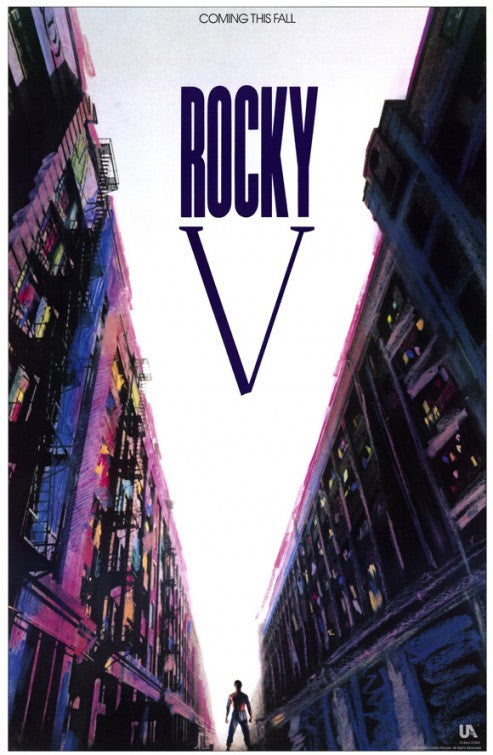 the movie poster: Rocky V (1990) ver1