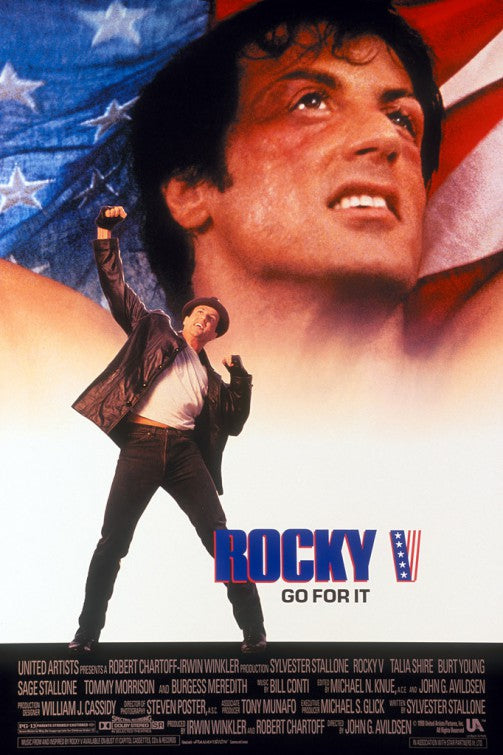 the movie poster: Rocky V (1990) ver3