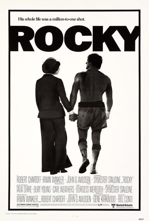 the movie poster: Rocky (1976) ver1