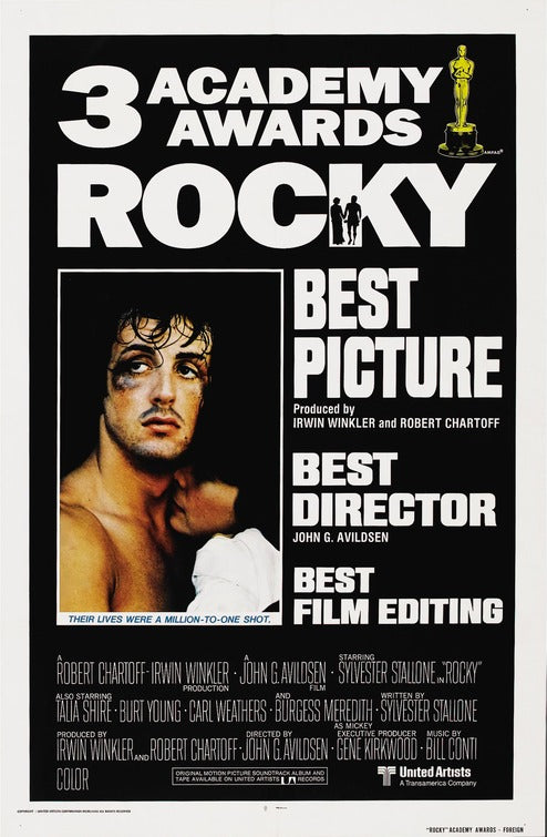 the movie poster: Rocky (1976) ver3