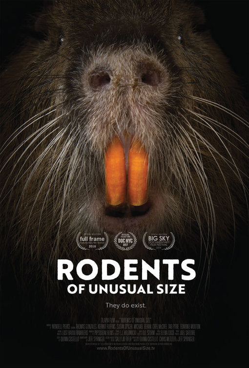 1000 piece jigsaw puzzle for the movie poster: Rodents of Unusual Size (2017)