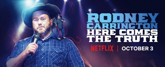 1000 piece jigsaw puzzle for tv poster: Rodney Carrington: Here Comes The Truth