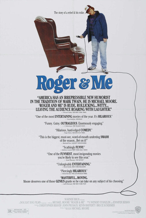 the movie poster: Roger & Me (1989)