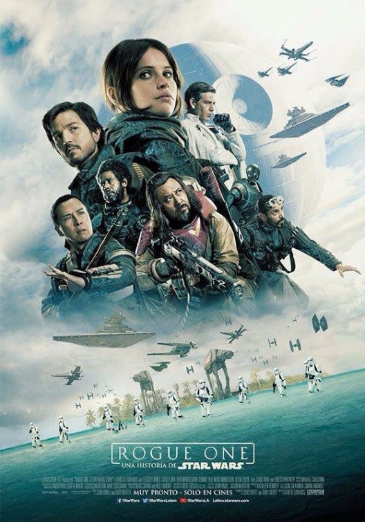 1000 piece jigsaw puzzle for the movie poster: Rogue One: A Star Wars Story (2016) ver16