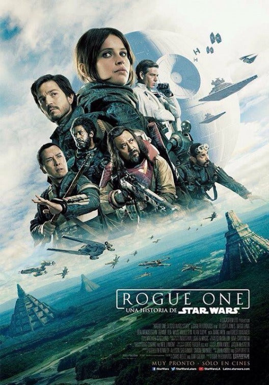 1000 piece jigsaw puzzle for the movie poster: Rogue One: A Star Wars Story (2016) ver17