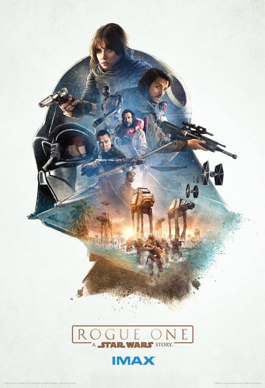 1000 piece jigsaw puzzle for the movie poster: Rogue One: A Star Wars Story (2016) ver30