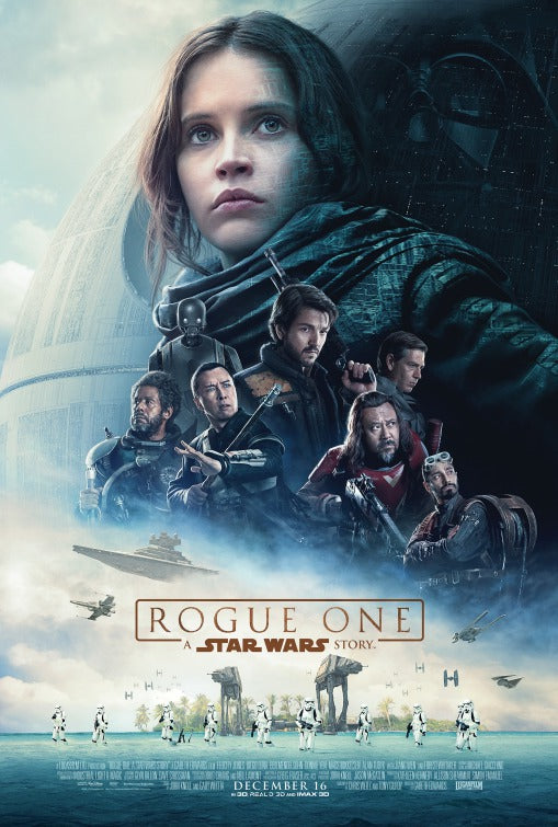 1000 piece jigsaw puzzle for the movie poster: Rogue One: A Star Wars Story (2016) ver5