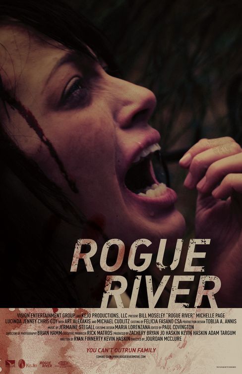 1000 piece jigsaw puzzle for the movie poster: Rogue River (2010)