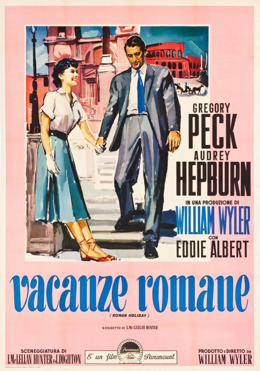 1000 piece jigsaw puzzle for the movie poster: Roman Holiday (1953) ver6