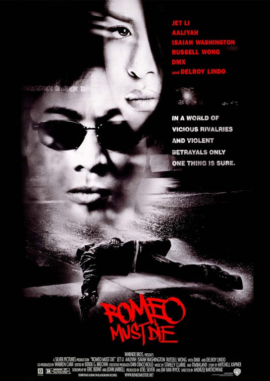 the movie poster: Romeo Must Die (2000) ver1