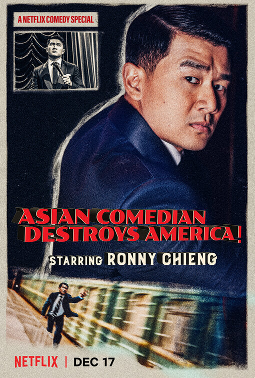 1000 piece jigsaw puzzle for tv poster: Ronny Chieng: Asian Comedian Destroys America