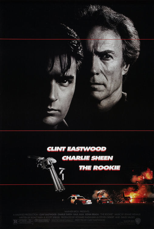 the movie poster: The Rookie (1990)