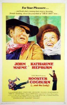 the movie poster: Rooster Cogburn (1975)