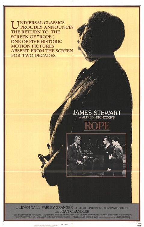 the movie poster: Rope (1948)