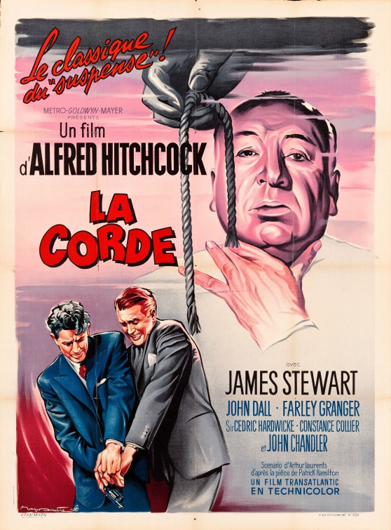 1000 piece jigsaw puzzle for the movie poster: Rope (1948) ver2