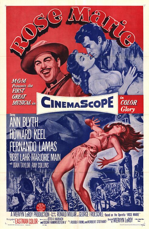the movie poster: Rose Marie (1954) ver3