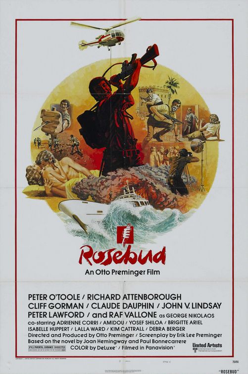 the movie poster: Rosebud (1975)