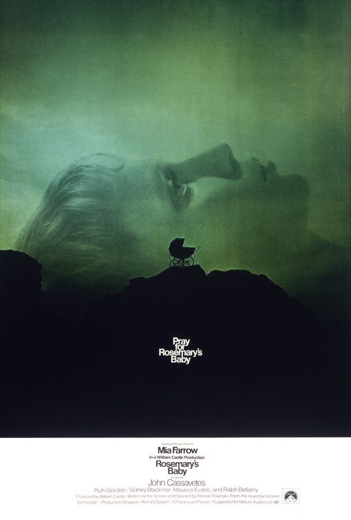 the movie poster: Rosemary's Baby (1968)