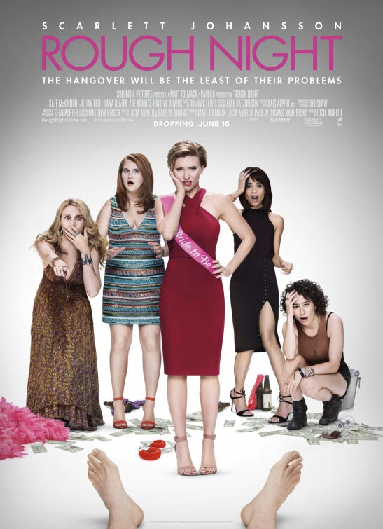 1000 piece jigsaw puzzle for the movie poster: Rough Night (2017) ver12