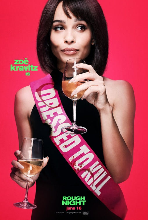 1000 piece jigsaw puzzle for the movie poster: Rough Night (2017) ver7
