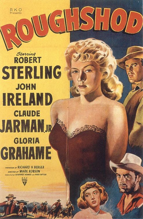 the movie poster: Roughshod (1949)