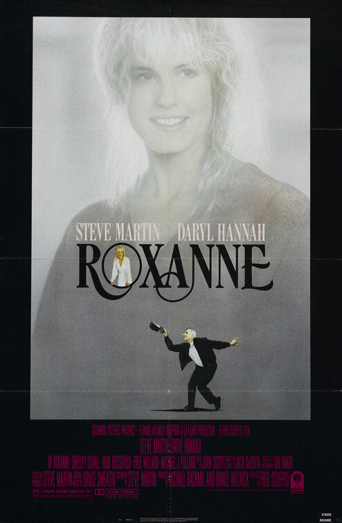 the movie poster: Roxanne (1987)