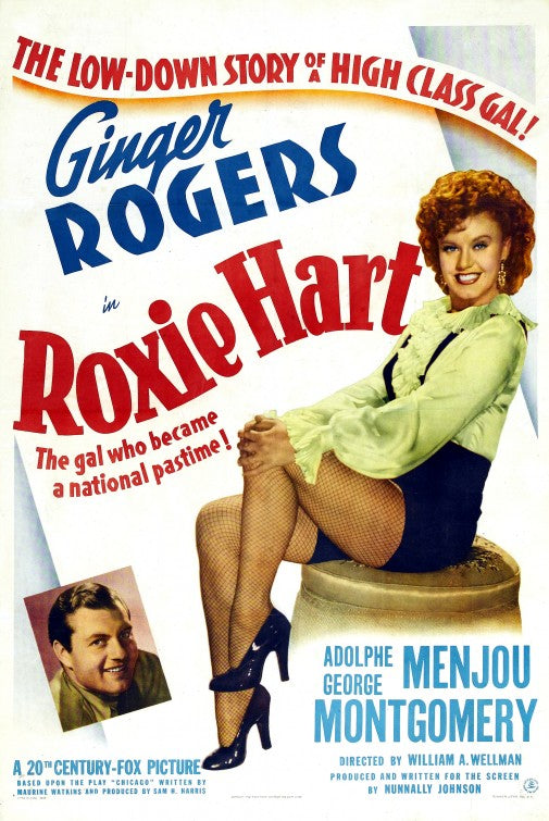 1000 piece jigsaw puzzle for the movie poster: Roxie Hart (1942)