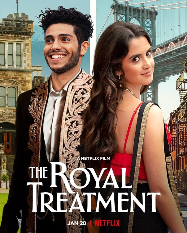 1000 piece jigsaw puzzle for the movie poster: The Royal Treatment (2022)