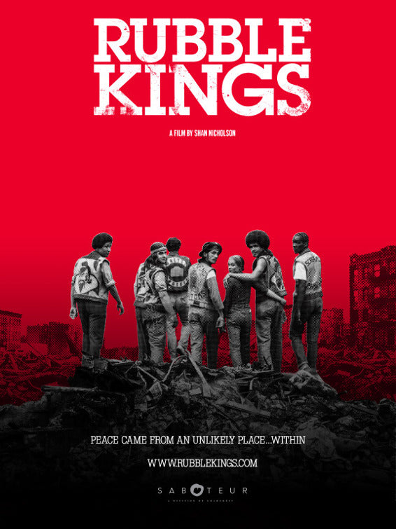 1000 piece jigsaw puzzle for the movie poster: Rubble Kings (2015)