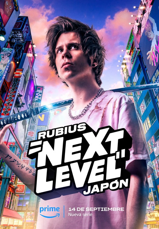 1000 piece jigsaw puzzle for tv poster: Rubius: Next Level Japon
