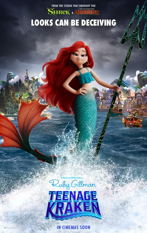1000 piece jigsaw puzzle for the movie poster: Ruby Gillman, Teenage Kraken (2023) ver6